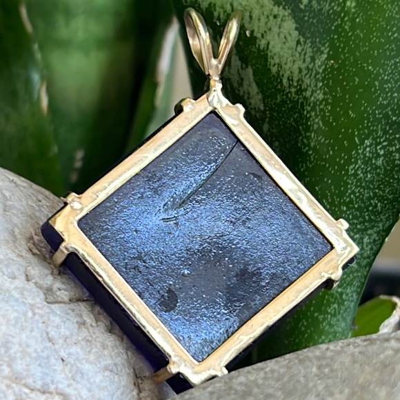 14k gold and Tiffany turtleback custom piece - Picture 7 of 15